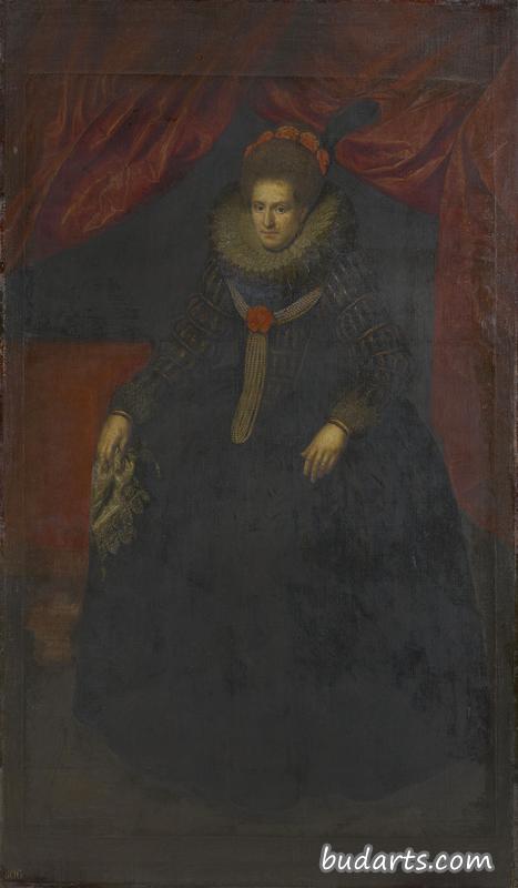 布伦瑞克·沃尔芬布特尔（1592-1642）的索菲亚·海德薇，拿骚·德雷茨公主