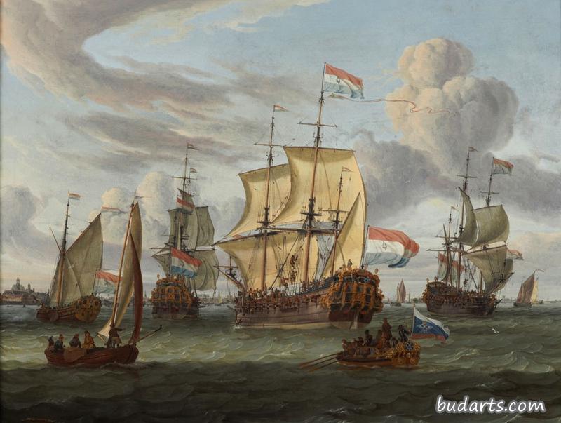 阿姆斯特丹商会的皮尔特和保罗号船