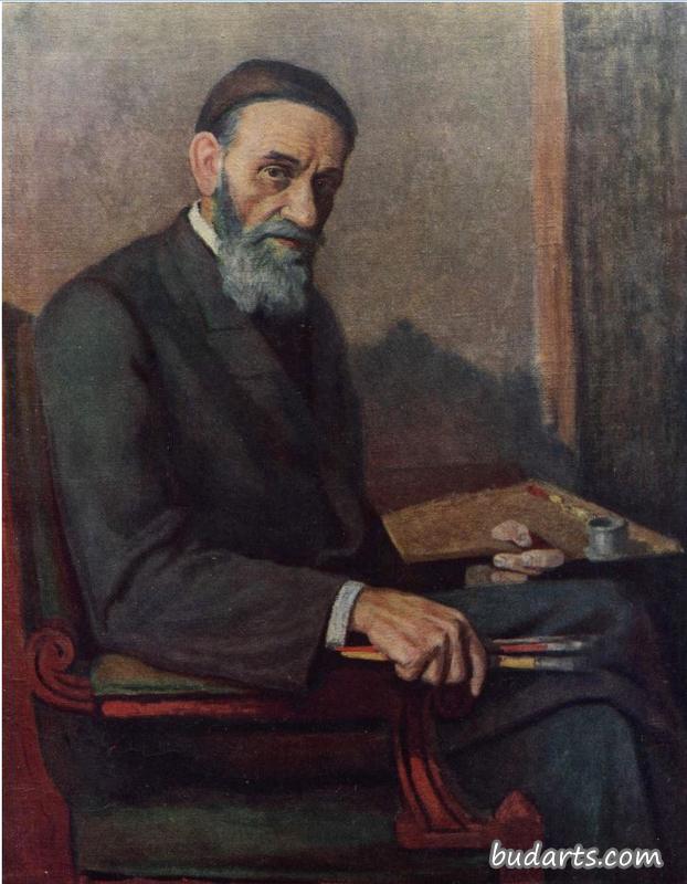 画家安东·马纳斯蒂尔斯基的肖像