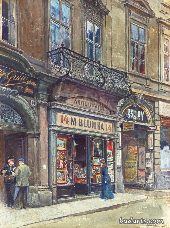 Moses Blumka shop, Vienna