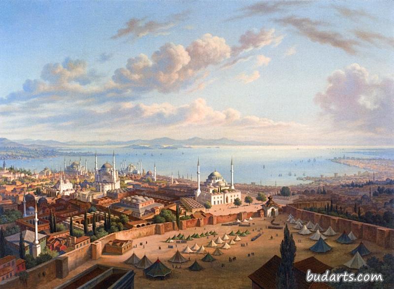 君士坦丁堡贝亚齐特火塔