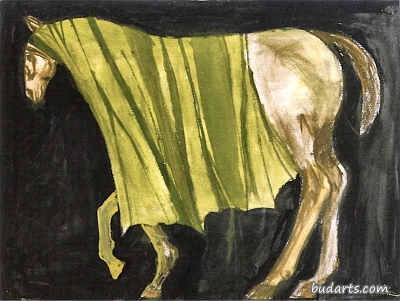 F.D.R. Cortege: Horse in Cerements