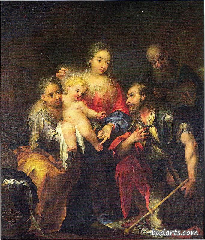 圣母和圣婴，安娜，詹姆斯和本尼迪克茨