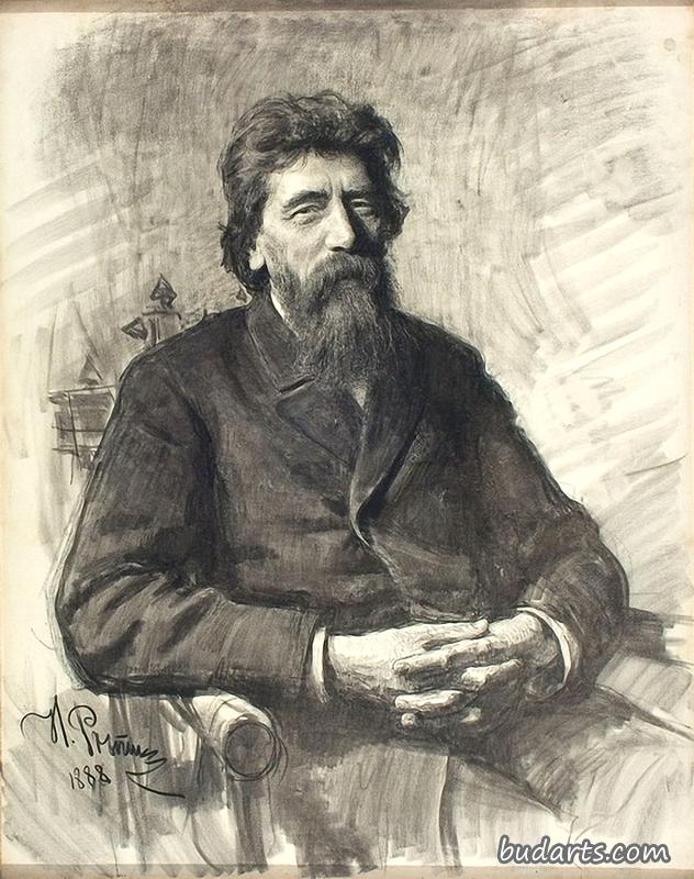 Portrait of A.I. Vvedensky