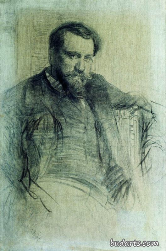 画家瓦伦丁·塞洛夫肖像