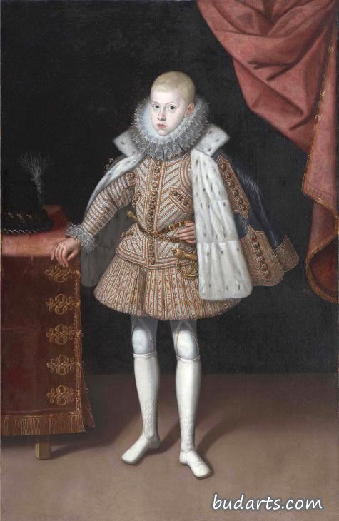 奥地利国王唐费尔南多的肖像