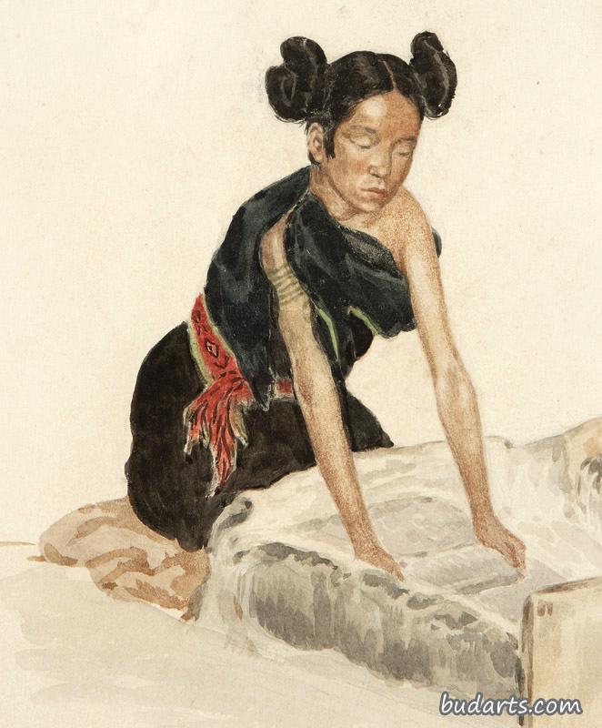 霍皮印第安人妇女