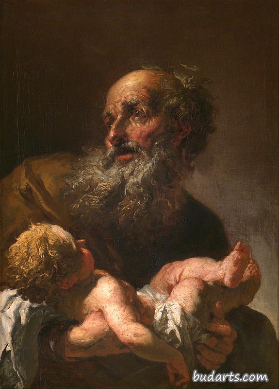 西缅与婴孩耶稣