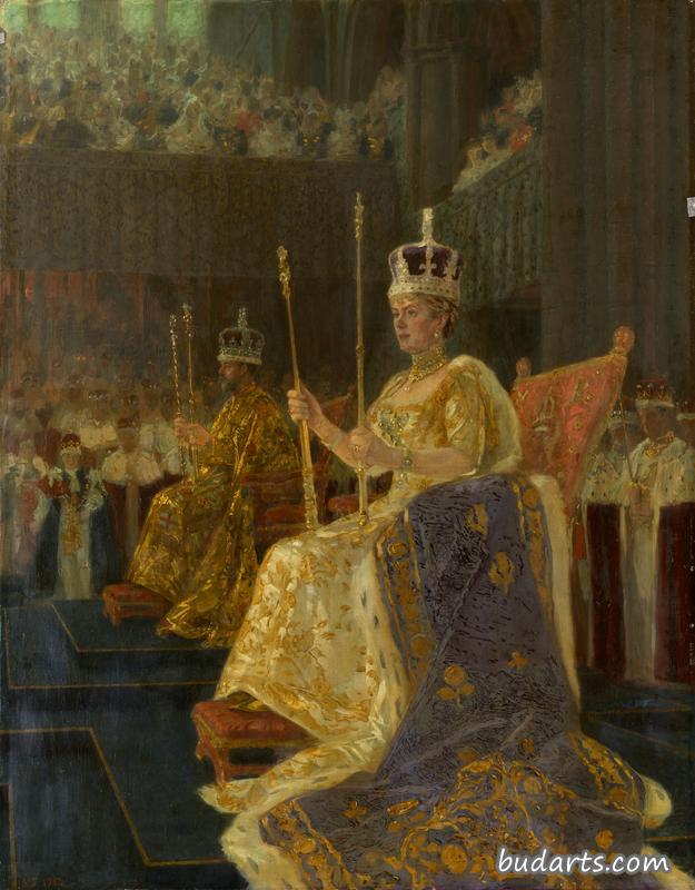 乔治五世国王加冕典礼：乔治五世国王和玛丽女王登基