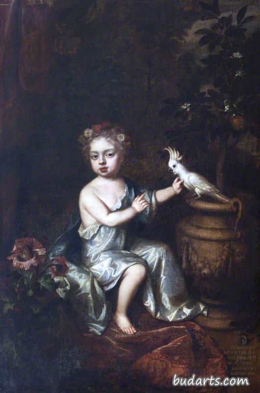 伊丽莎白·布朗罗（1681-1723），埃克塞特伯爵夫人，小时候