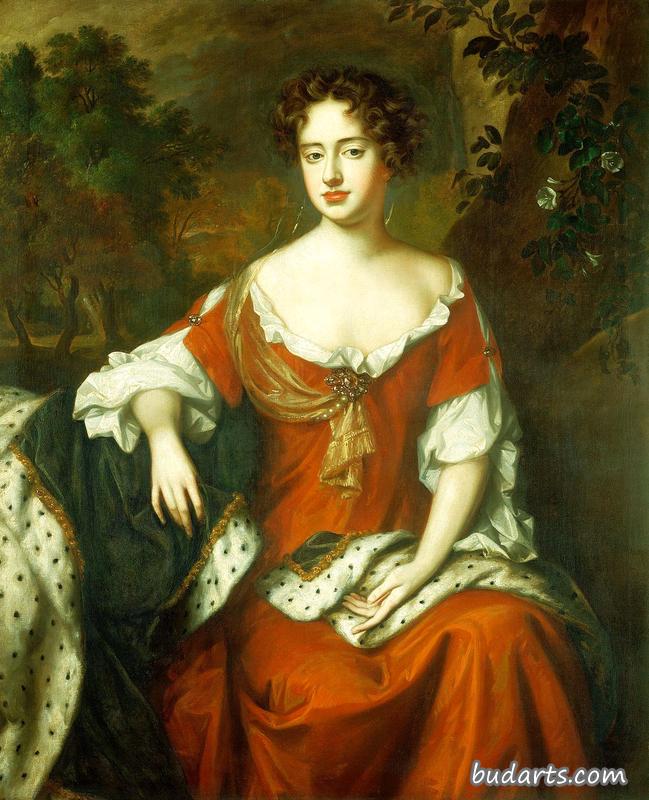 安妮女王（1665-1714）当丹麦公主