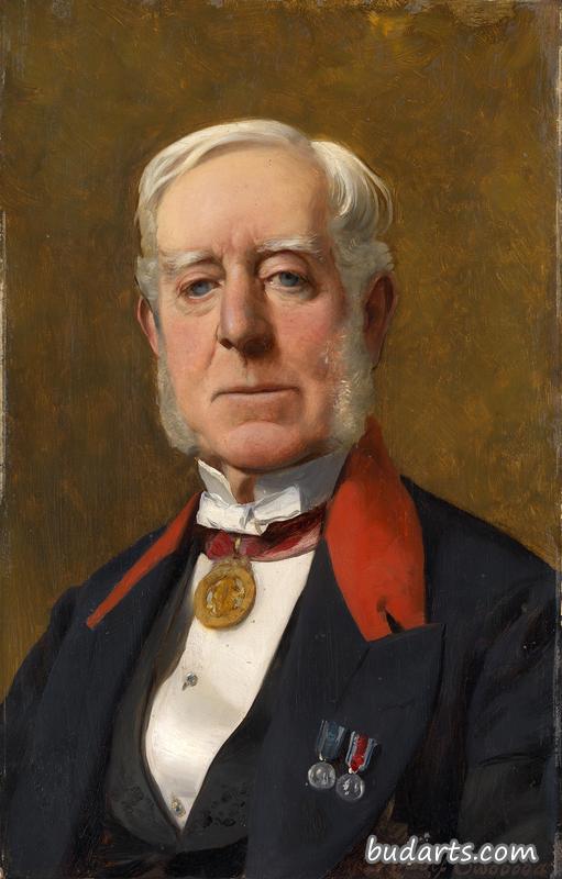 亚历山大·纳尔逊·胡德将军，第一子爵布里德波特（1814-1904）