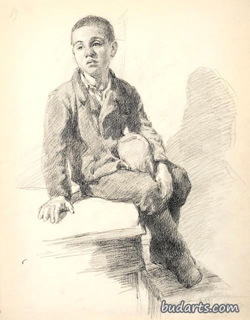 男孩肖像