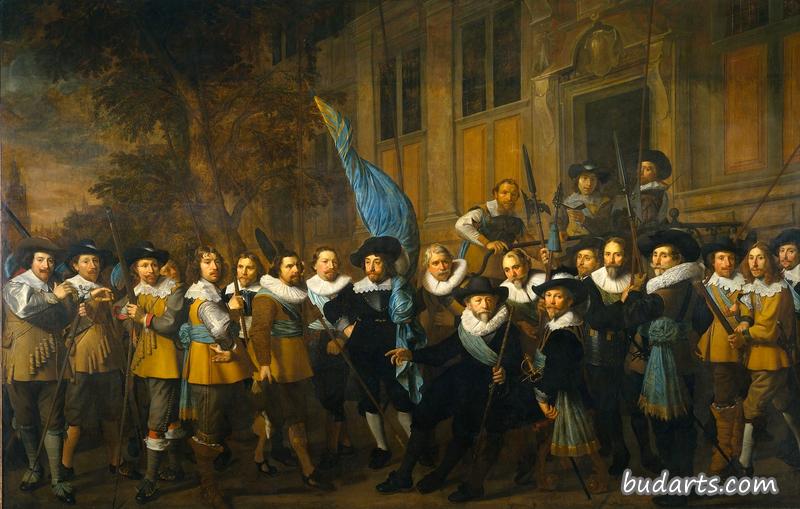 The Company of Captain Jan Claesz Vlooswijck and Lieutenant Gerrit Hudde, Amsterdam, 1642