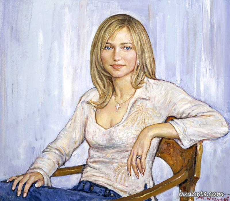 伊娜马利科娃的肖像