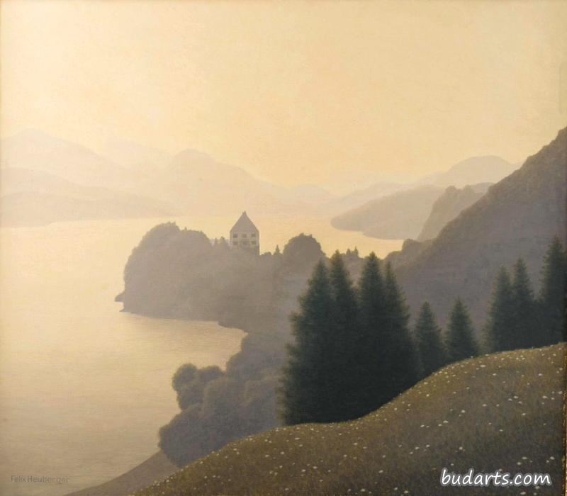 Morning on the Fuschlsee