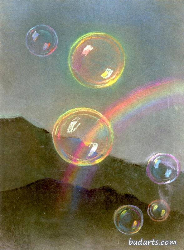 气泡和彩虹