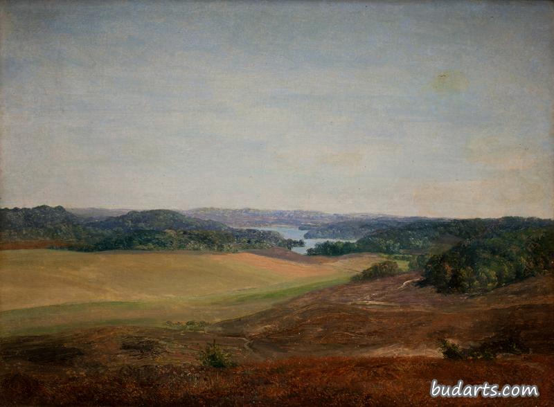 Landscape near Silkeborg, Jutland