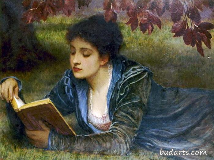 女孩阅读