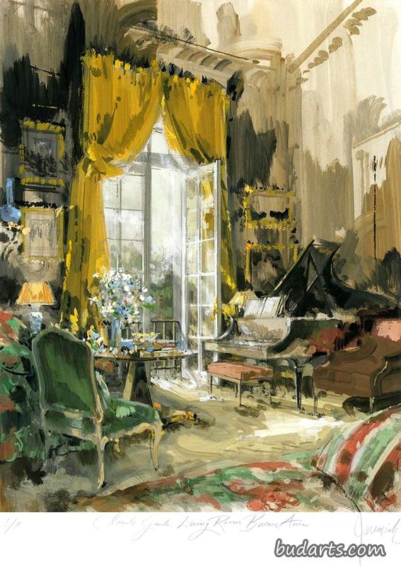Claude Guidi Buenos Aires Living Room