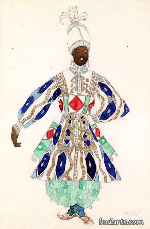 Costume Design from "Aladin out la Lampe Merveilleuse"