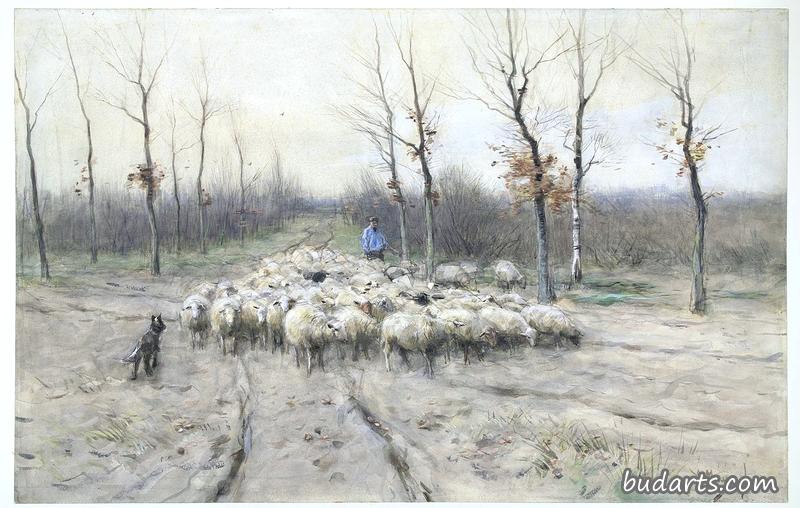 拉伦荒原上的牧羊人