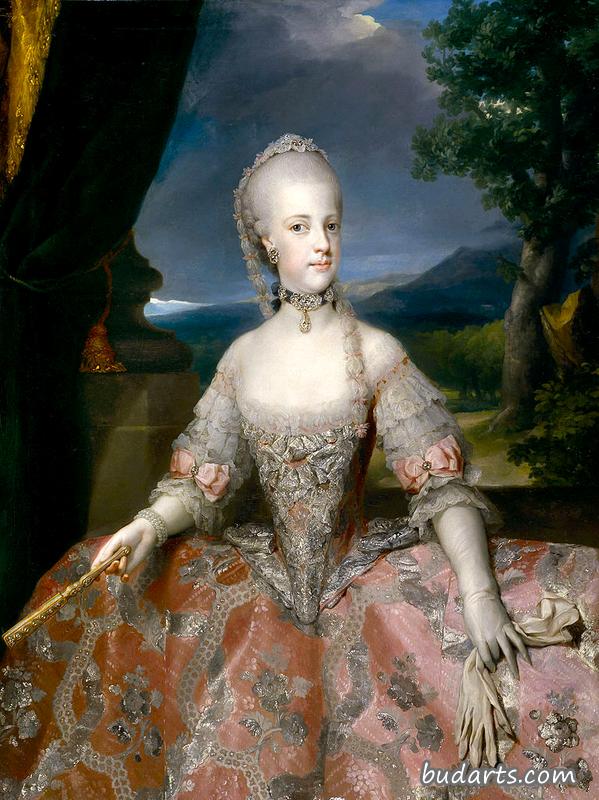 奥格斯堡洛伦娜的玛丽亚卡罗莱纳那不勒斯女王