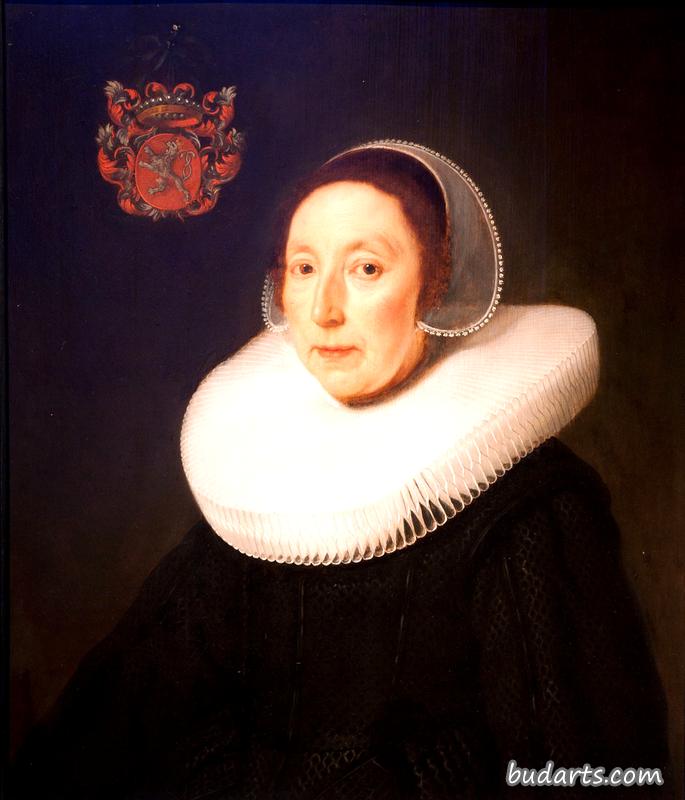 汉堡王的妻子温特根·范·布朗克霍斯特的肖像