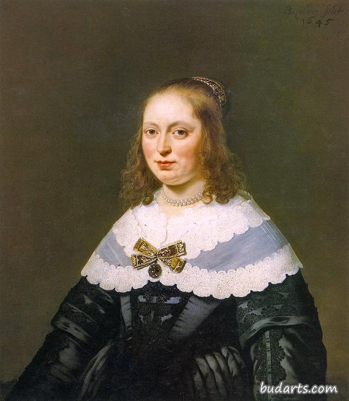 索菲亚·特里普的肖像，琼·科伊曼斯的妻子