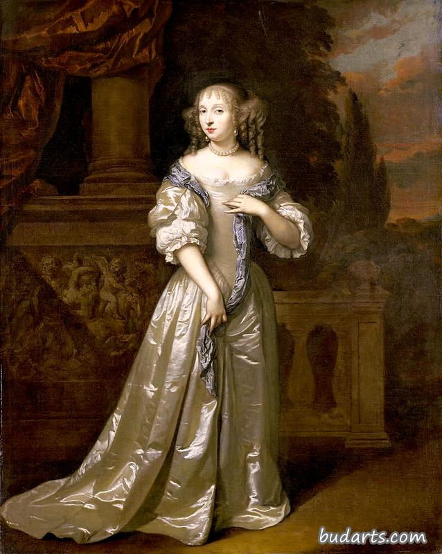 Portrait of Lady Philippina Staunton, wife of Roelof van Arkel, lord of Burgst