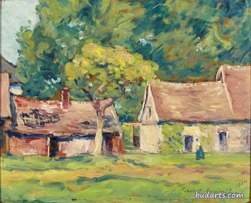 Landscape near Louvier