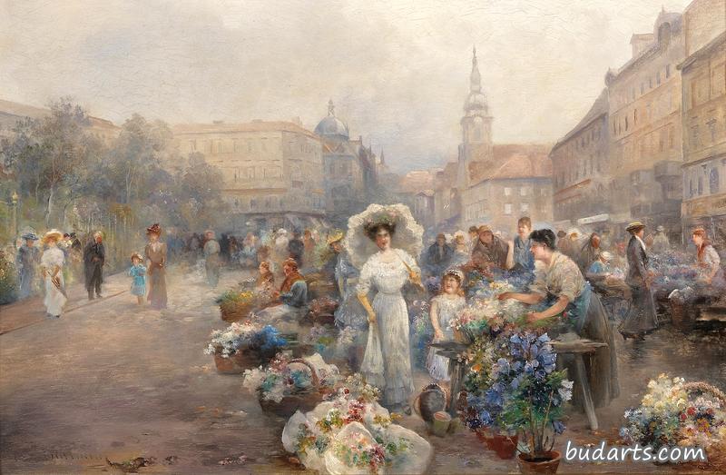维也纳花卉市场