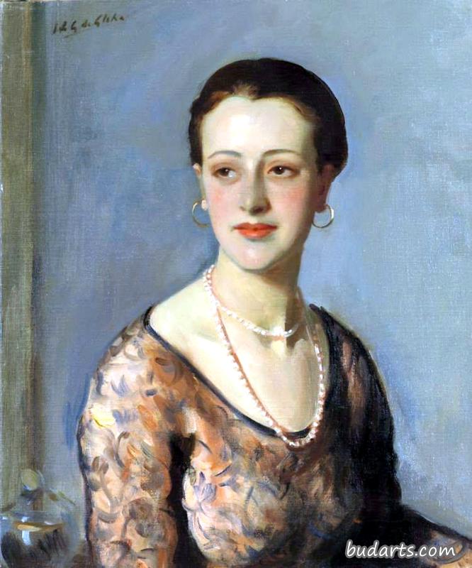 波琳·安妮·坦普尔·埃米特肖像