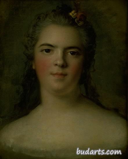 “路易斯十五世的女儿”法兰西路易斯伊丽莎白的肖像
