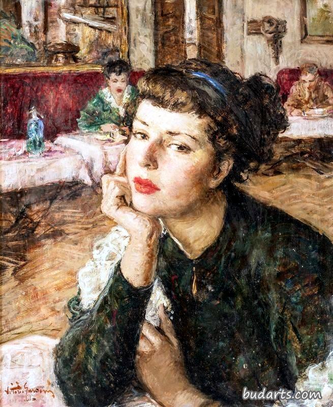 酒吧里的女人