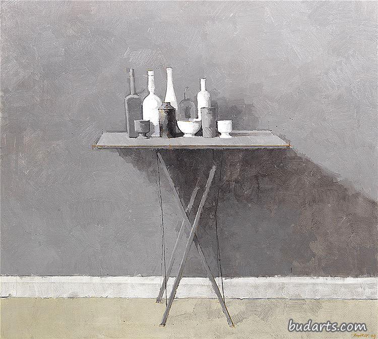灰色静物画I