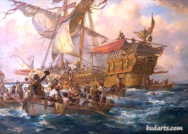 1620年对西班牙宝船的袭击