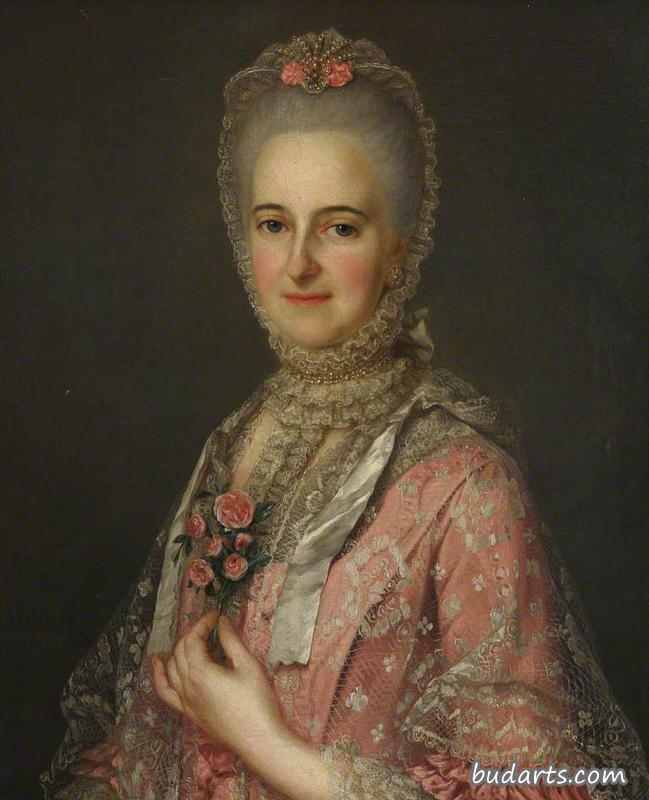 简的肖像，不是贝尔奇，理查德·哈德斯顿的妻子