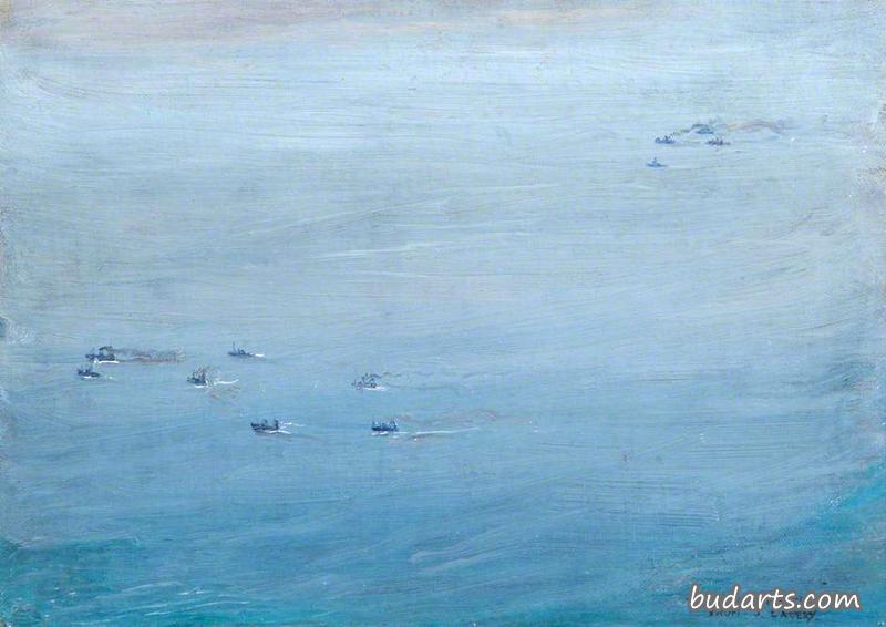 The North Sea, August 1918, from NS7