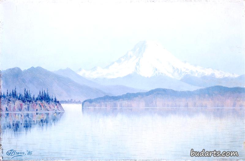 雷尼尔山风景