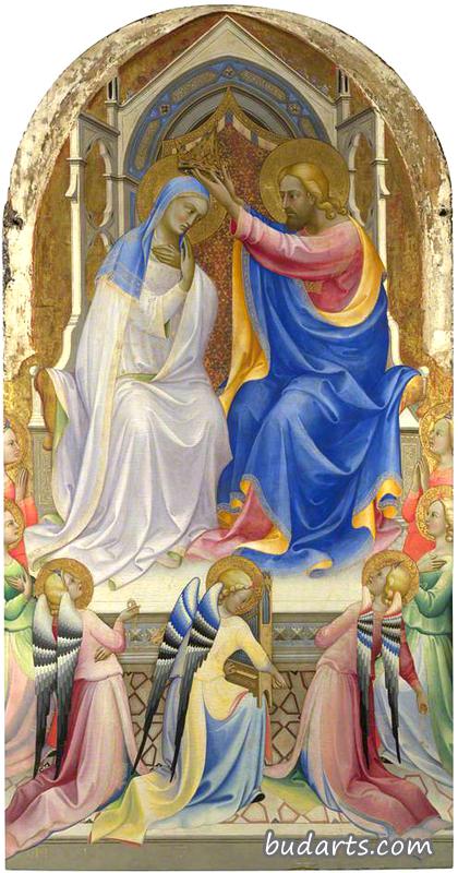 圣母加冕礼（摘自圣贝尼代托祭坛画）