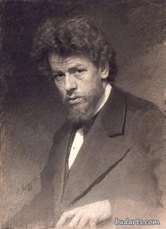 画家瓦西里马克西莫夫的肖像