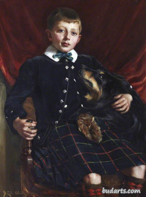 Professor D. R. Dow (aged nine)