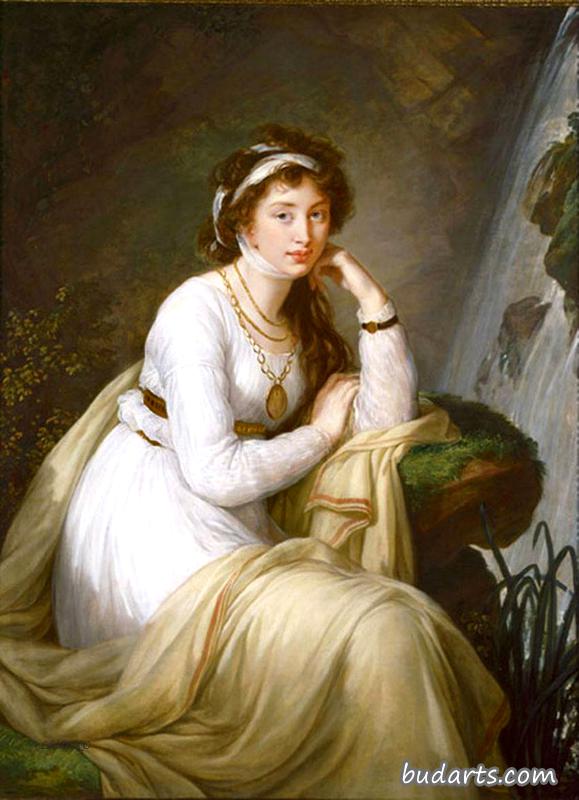 安娜·伊万诺夫娜·托尔斯泰（Baryatinskaya）肖像