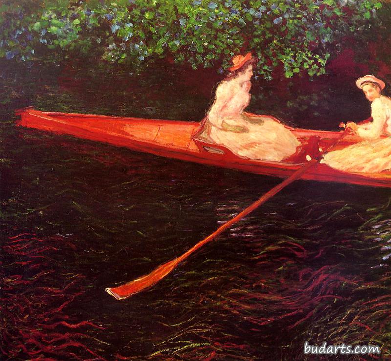 伊普特河上的独木舟