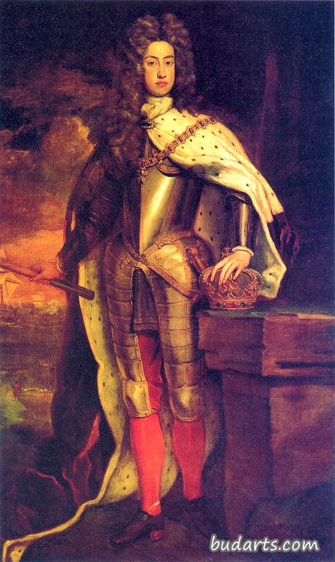 年轻的神圣罗马皇帝查理六世的肖像