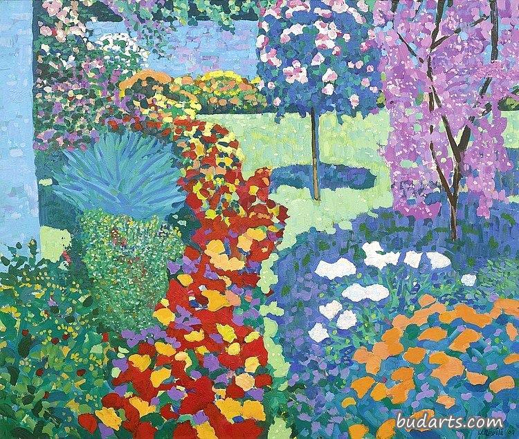 安静的花园