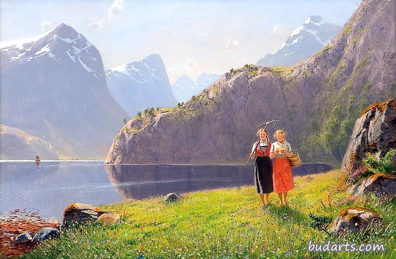 Summerday by Balestrand