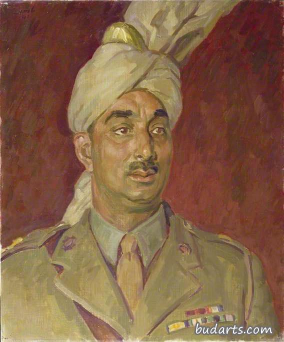 Major Mahomed Akbar Khan, Royal Indian Army Service Corps