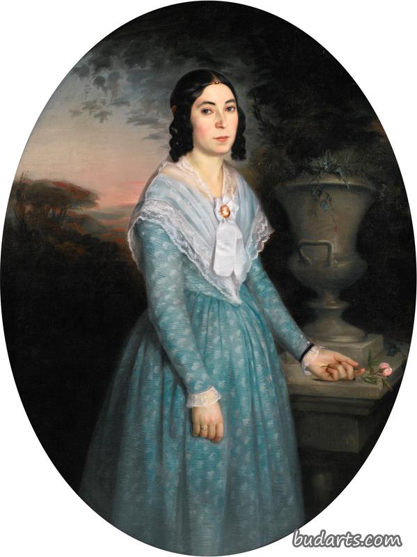 玛丽·布里尤的肖像